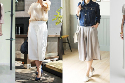 骨格タイプ別 ガウチョパンツの選び方